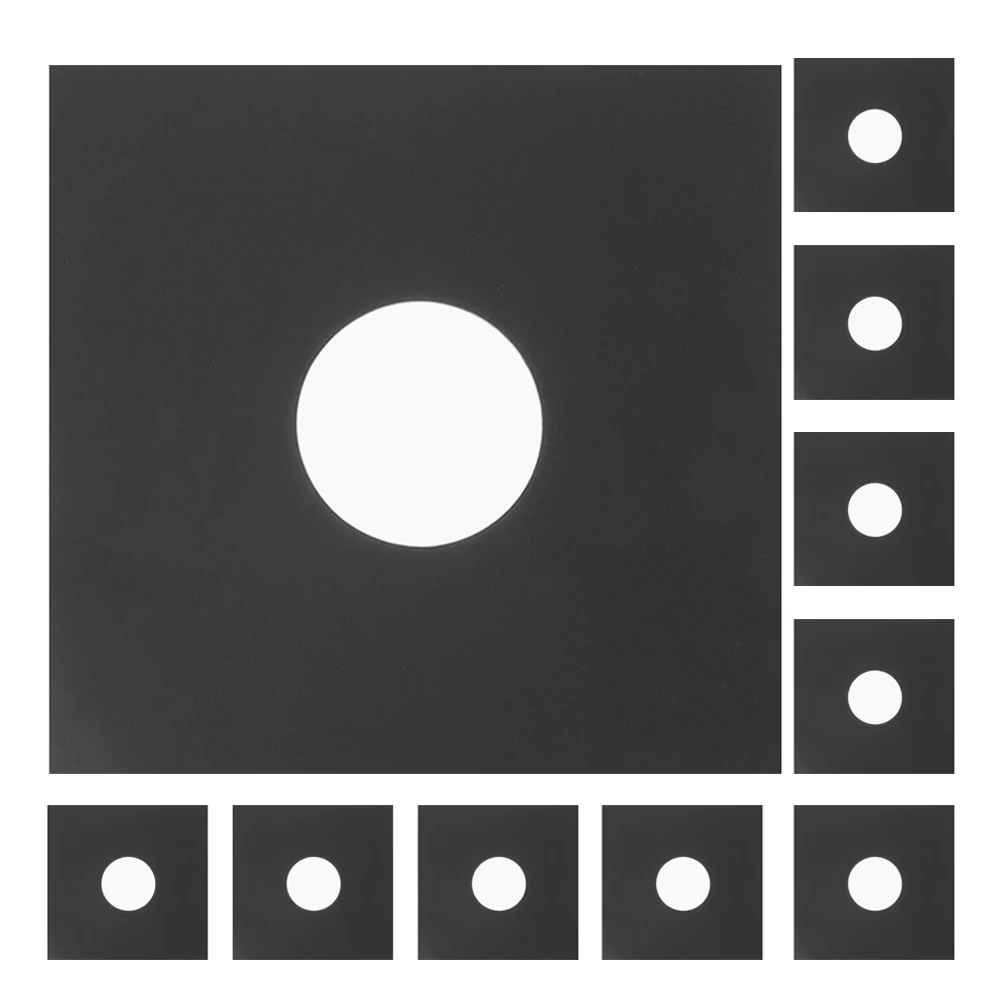 

Album Covers Sleeves Vinyl Record Protective Blank Protection Black Po Kraft Paper
