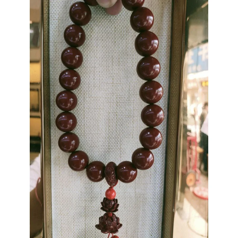 Natural High-Content Purple Gold Sand Hand-Held Car Hanging Gear Hanging Wear Cinnabar Good Luck Peace Jewelry