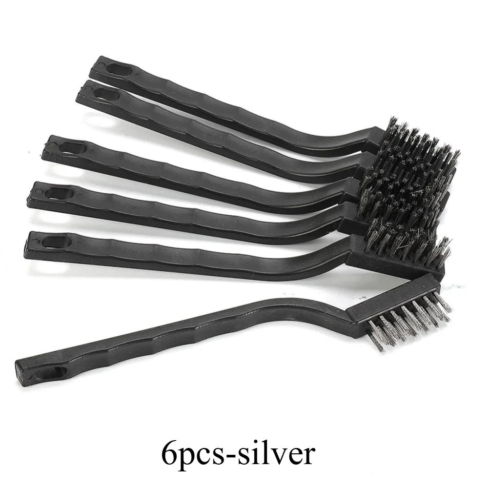 

Набор проволочных щеток для электроинструментов — щетки из нержавеющей стали из 6 предметов для дрели и шлифовальной машины, удаления ржавчины и накипи металла