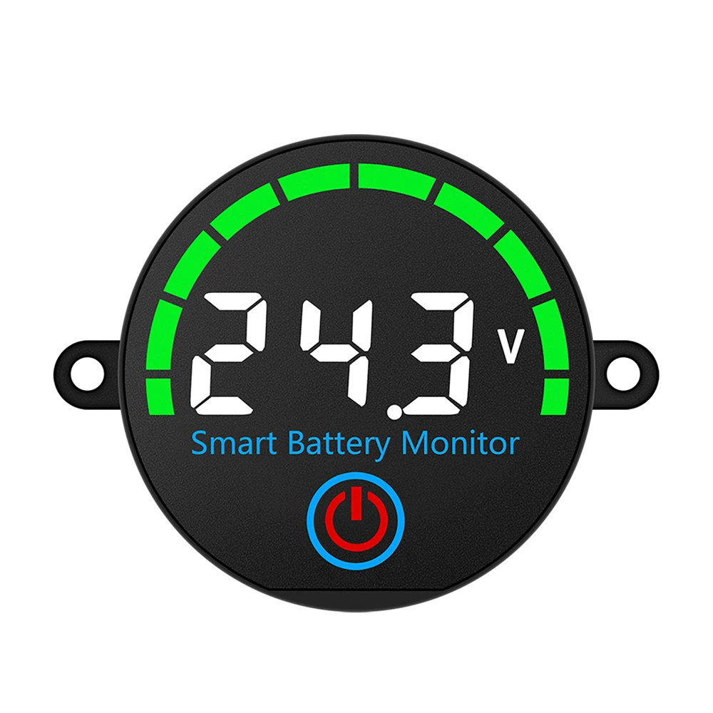 Universeller Lithium-Batterietester mit kreisförmiger LED-Anzeige und Ausschalt-Speicherfunktion für EVs-Energiespeichersysteme DC 7-55V – Detail 18