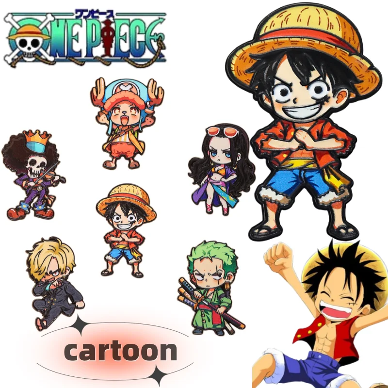 

One Piece Badge Luffy Zoro Chopper Brooch Creative Cartoon cute High-Appearance Fashionable Personalized Student Backpack Pin