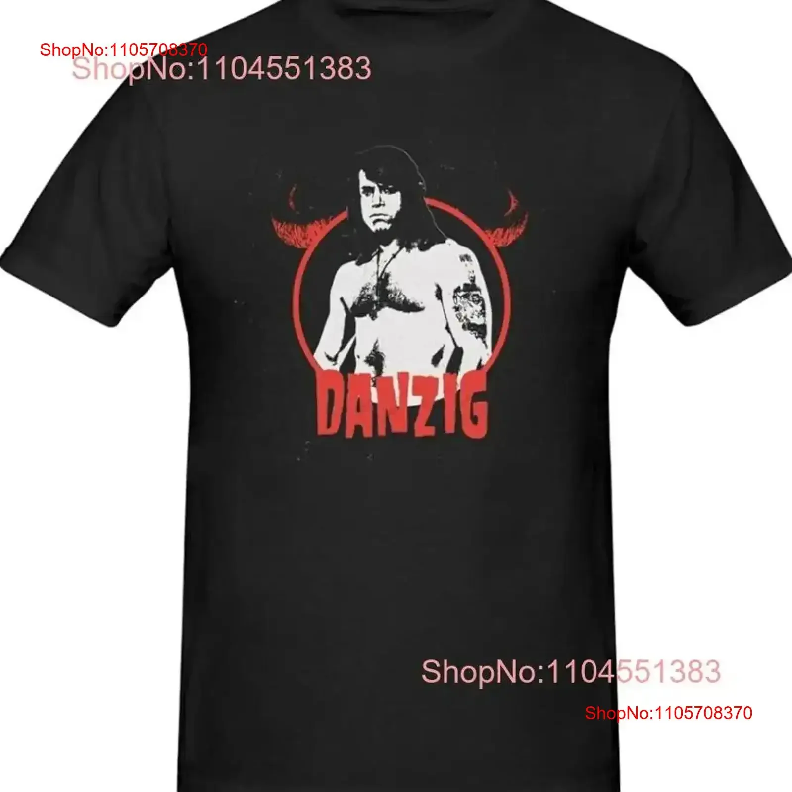 Glenn Music Danzig S T Shirt Round Neck Hort Sleeve Men Retro vintage Washed Stylish Soft Top For Everyday Wear Unisex