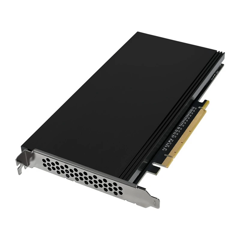 Server Expansion Card ST5110 Pcie X16 PEX8748 Quad Channel Nvme Server Grade Storage Expansion Card