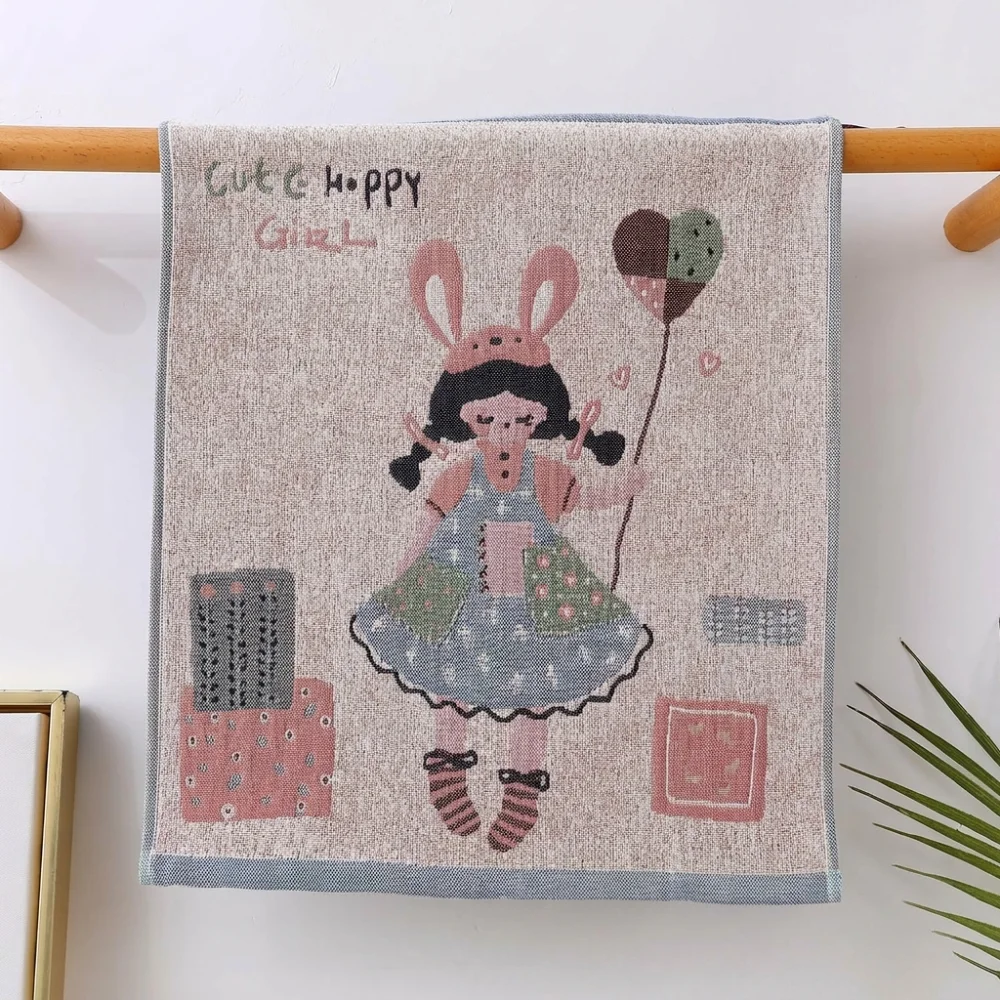 High Quality 34x40cm Large Hand Towel Quick Dry Decorative Pure Cotton Dish Cloth 4 Layer Cotton Gauze Tea Towel Home Restaurant