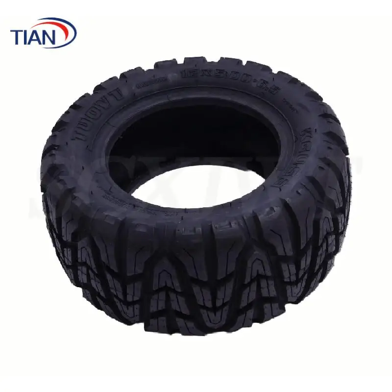 12x5.00-6.5 off-road vacuum tires, electric scooter modification, beach bike, go kart tires