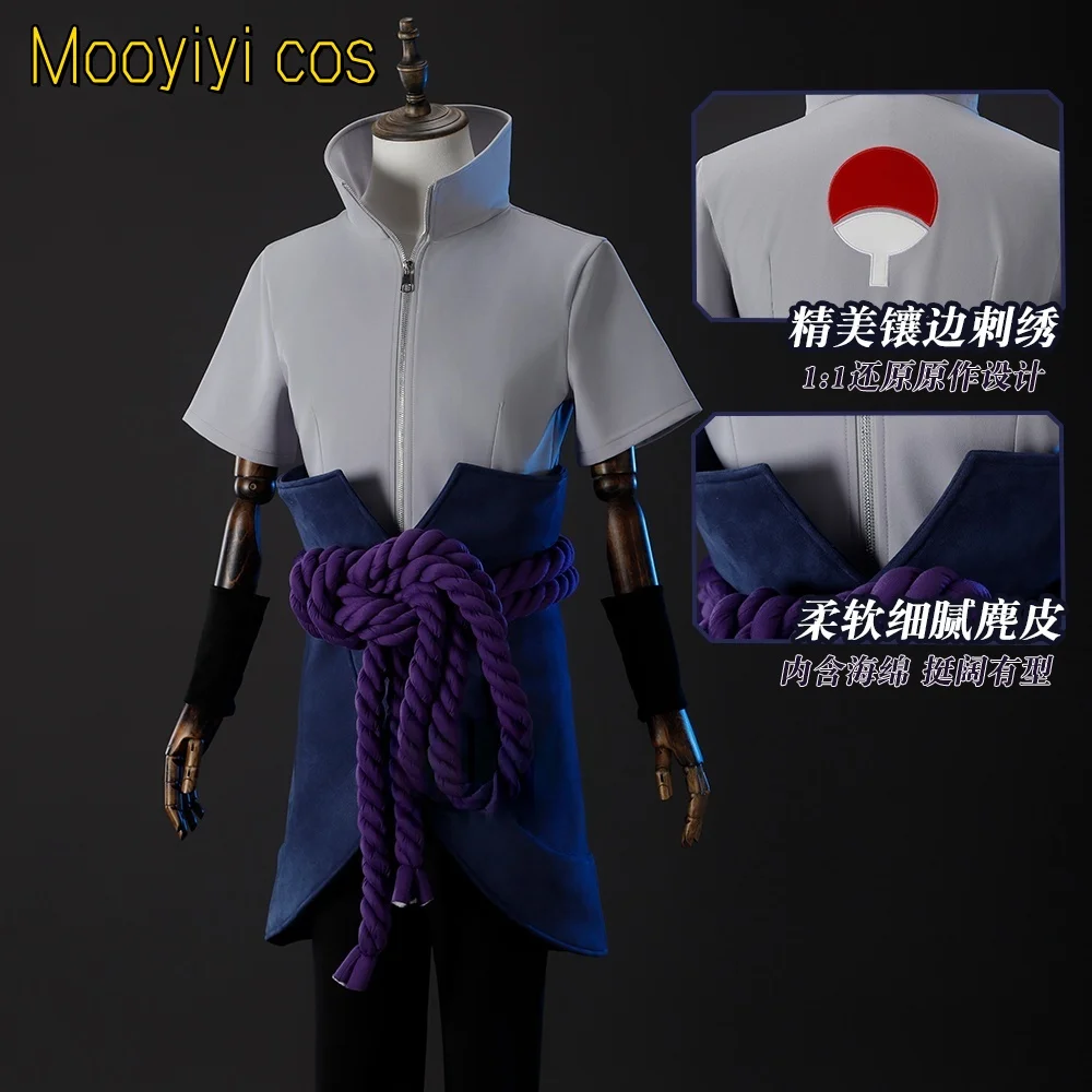 

Newly uchihaa sasuke Cosplay costume Halloween Christmas Role Playing Party Comic Exhibition Game Anime XS-XXL uniform IN STOCK