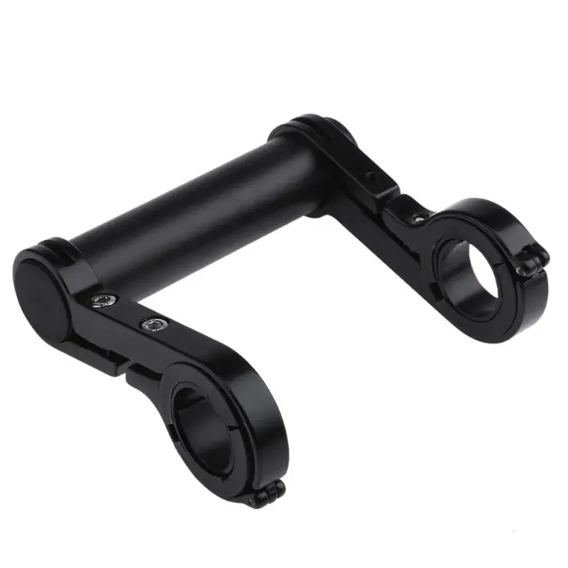 Bicycle Handlebar Extender Clamp Mount Carbon Tube Aluminum Alloy Mount MTB Bike Cycling Headlight Support Rack Accessories