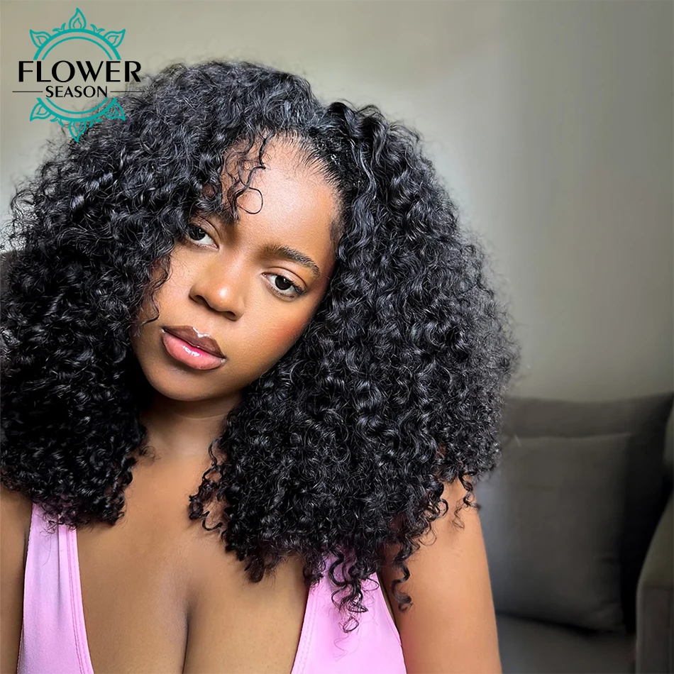 Afro Kinky Curly Bulk Hair For Braiding 100% Human Hair Extensions For Braids Double Drawn Bulk Hair Bundles No Weft 100g/bundle - Image 2