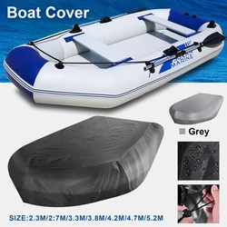 Boat In Pristine Condition Dustproof Polyester Boat Cover Waterproof Cover Dustproof Cover black 520*94*46cm