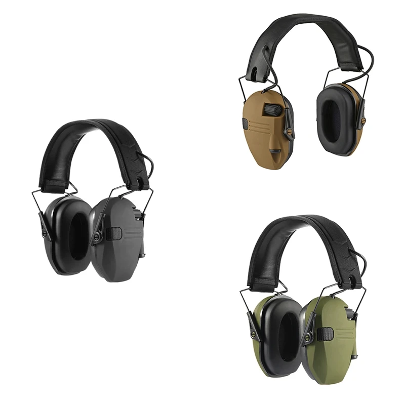 

ABGZ-Noise Cancelling Headphones Electronic Hearing Protection Earmuffs Noise Cancelling Headphones Field Equipment