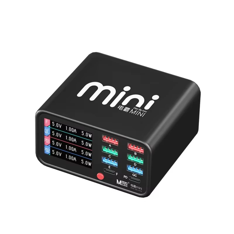 

Multifunction 8-port Charger for Mobile Phone with Short Circuit Repair Function Smart Fast Charging Tool for iPhone Samsung