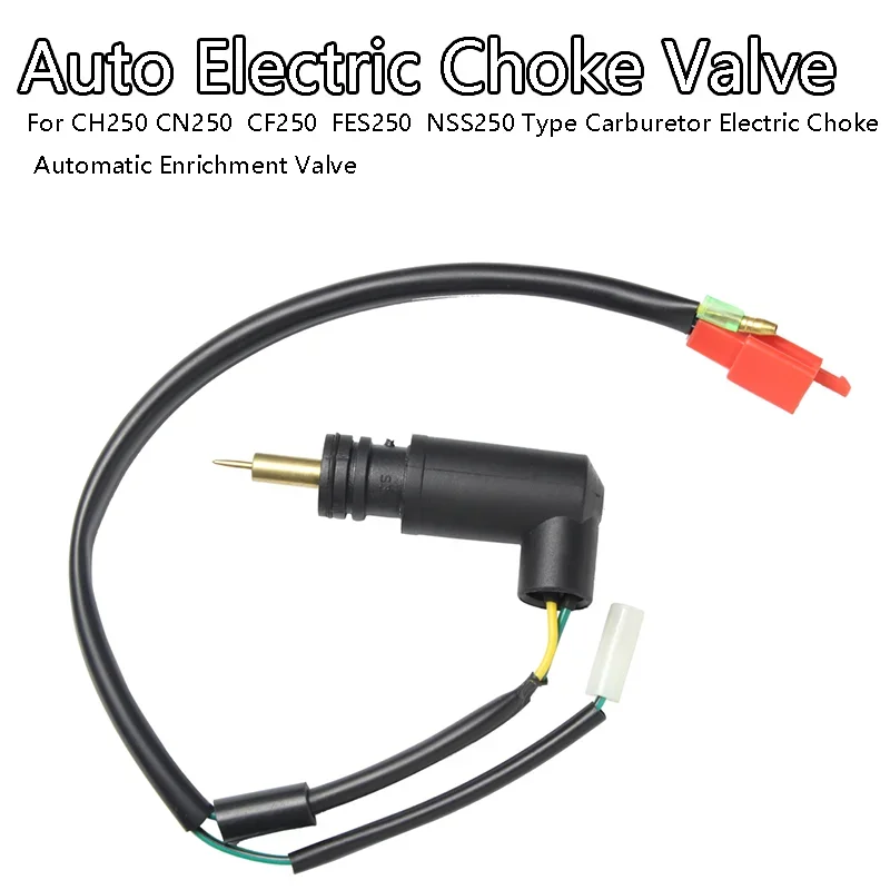 Carburetor Carb Choke Automatic Electric Enrichment Valve For Cn250 Cf250 Ch250 Elite Nss250 Jazz Forza Ex X Reflex Fes250