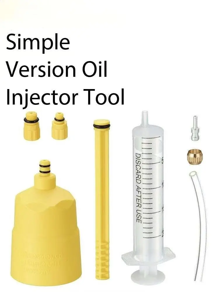 EZMTB Mountain Bike Simple Version Oil Change, Oil Injection and Refill Tools, Brake Oil Injector, Universal