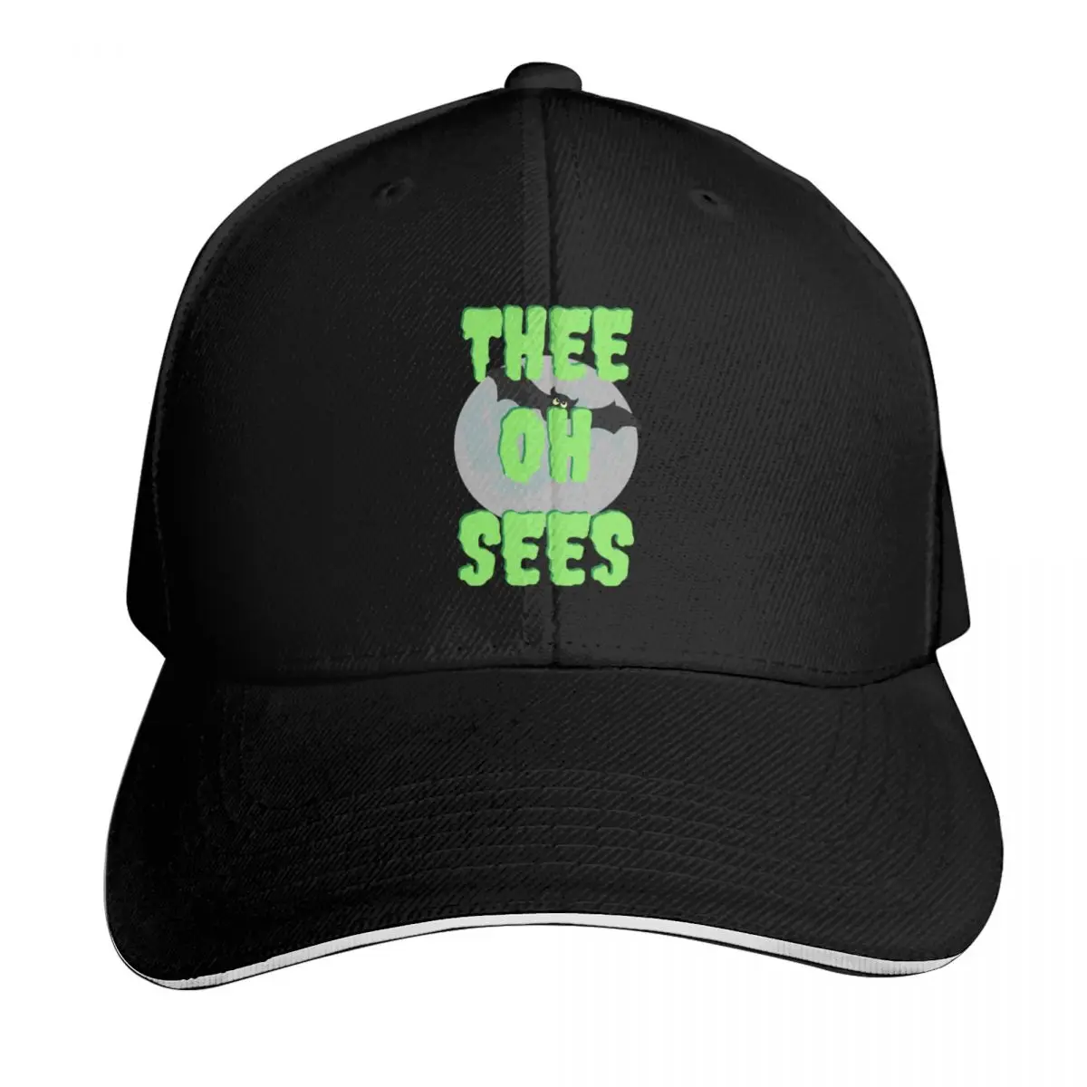 

thee oh sees,Mens Thee OH Sees A Weird Exits Short Sleeves Baseball Cap custom caps Women Hats Men's