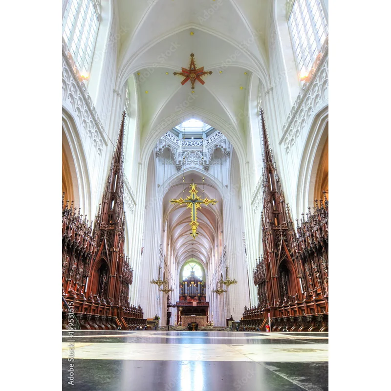 NITREE Art Cloth Background European Landscape Famous Scenic Spots Street Night Scene Photography Background Props OZ-19