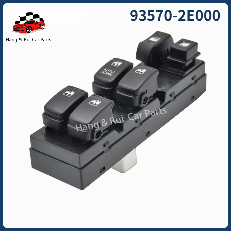 

93570-2E000 Power Master Window Control Switch Button for Hyundai Tucson 2004 2005 2006 2007 2008 2009 2010 Power Window Switch