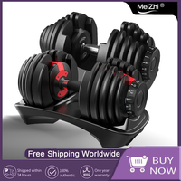 48kg/90 lbs.Detachable and Adjustable Dumbbells for Men:Smart,Fast Design,Ideal for Home and Gym Fitness Training,Weight Lifting