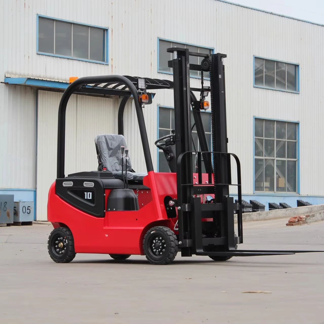 High-Power 1Ton New Energy Electric Forklift  Mini Hydraulic System Remote-Controlled  Electric Forklift