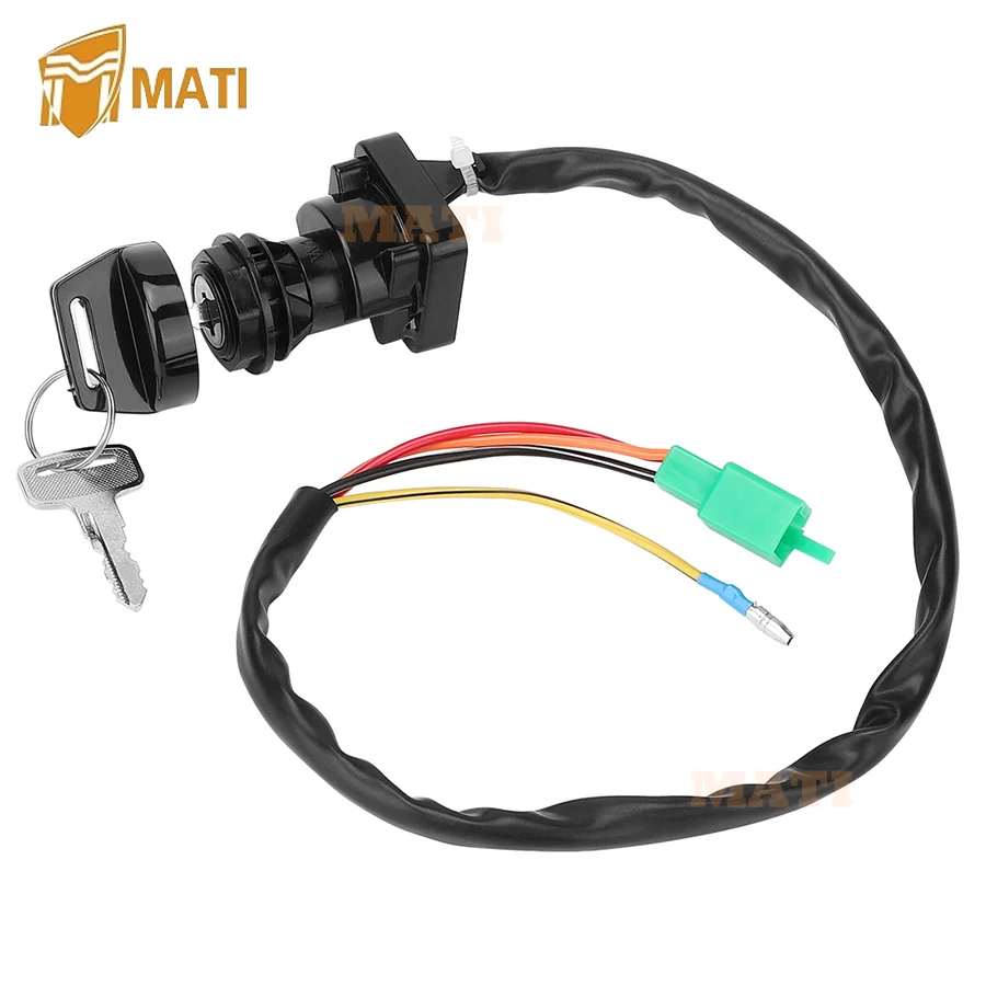 

MATI Ignition Key Switch for Kawasaki KFX80 2003 2004 2005 2006 27005-S004 Warranty 1 year