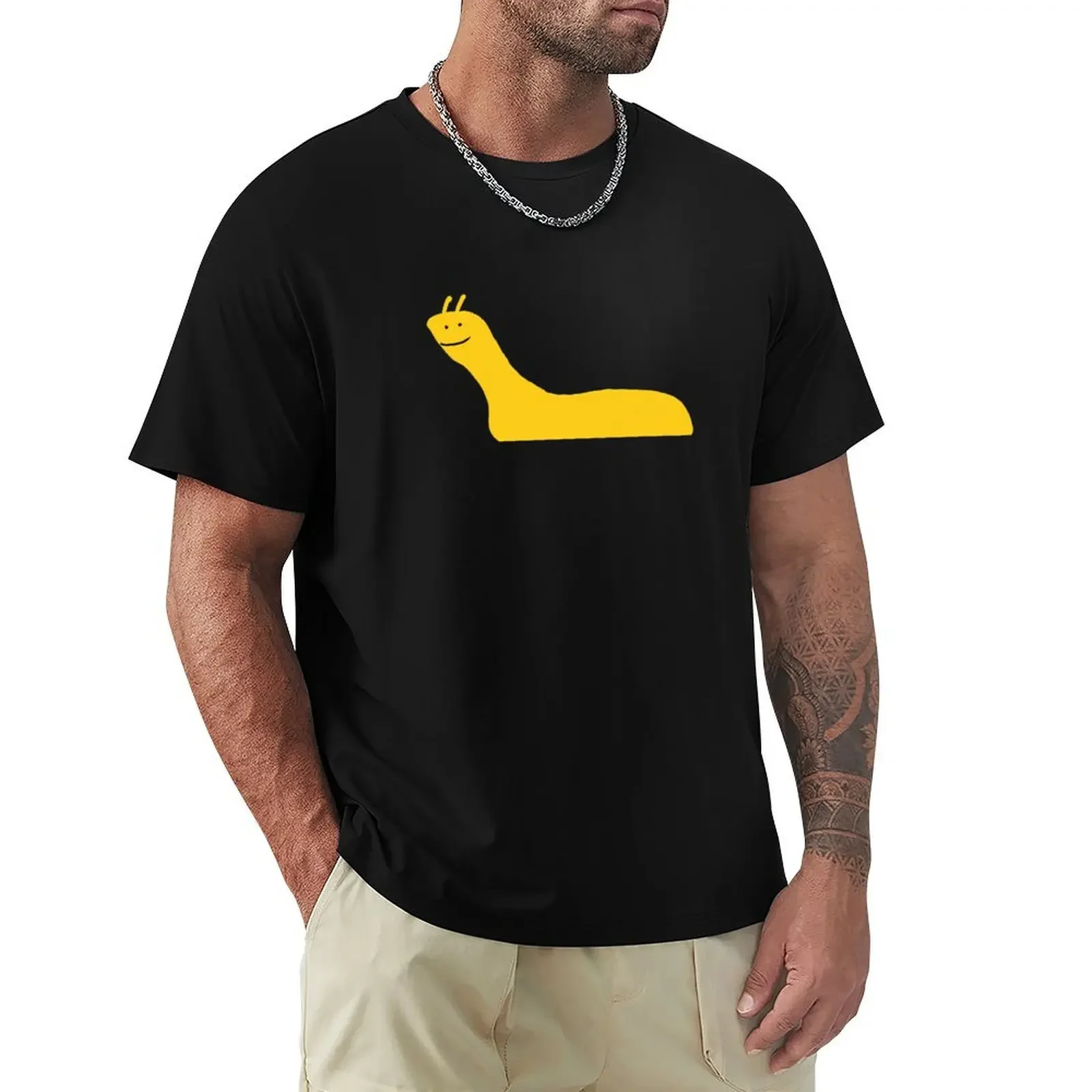 

Banana Slug T-Shirt oversized graphic tee customizeds tees quick-drying men clothes