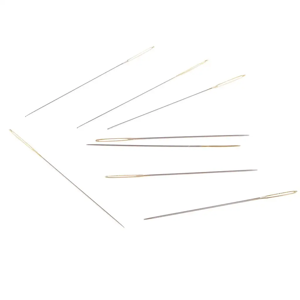 20pcs Iron Large Eye Tapestry for Cross Stitch Embroidery Wool Knitting Sewing Accessories Kit