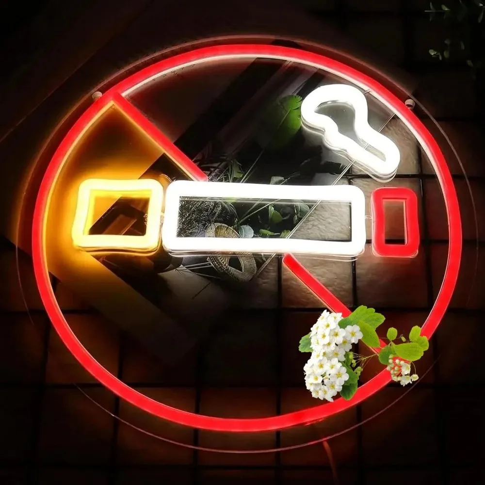 Creative Cigarette Shape Neon Sign LED USB Dimmable Light for Smoking Area Decor Man Cave Bar Gaming Room Wall Art Gift Idea