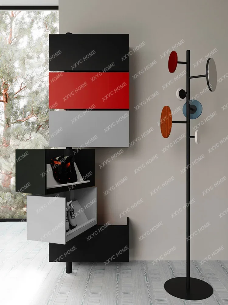 Creative free adjustment multi-color storage rack square module small cabinet on the wall  storage multi-layer  models