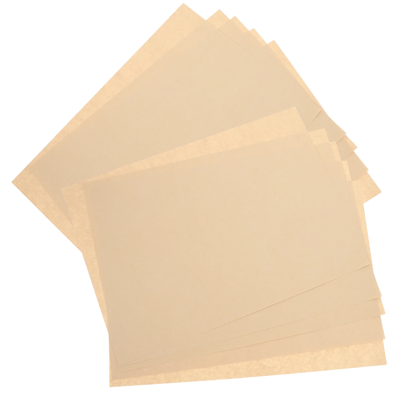 

50Pcs A4 Paper Sheets Parchment Retro Paper for Certificate and Diploma 90g (Light Brown) light color paper