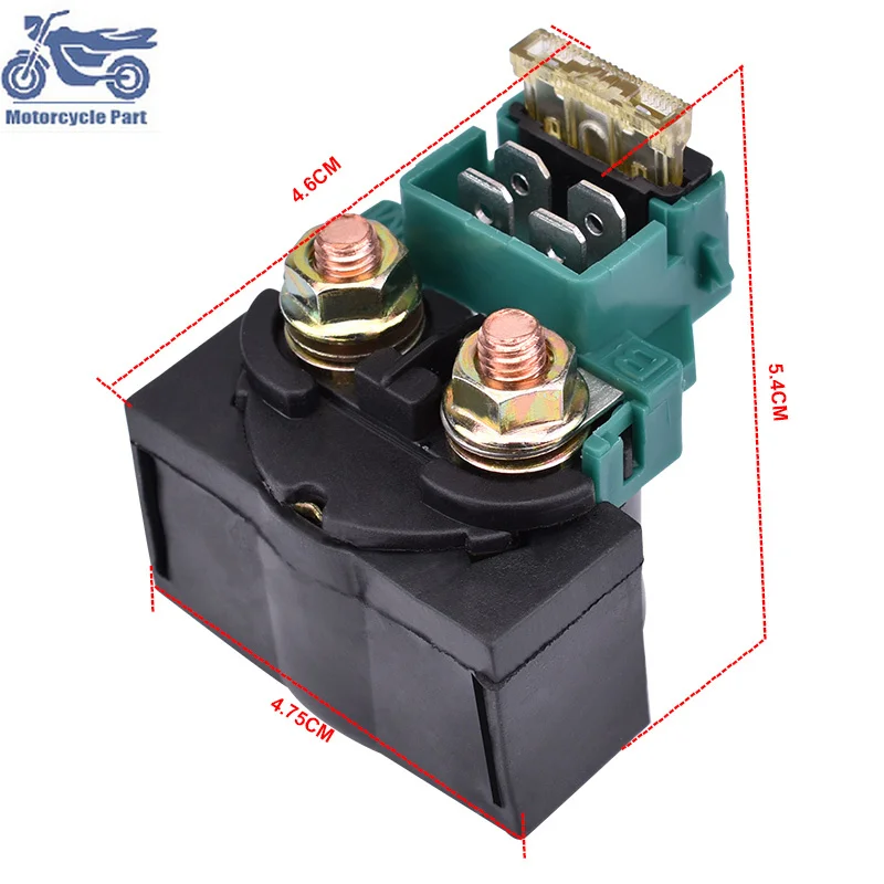 Motorcycle Electrical Starter Solenoid Relay Ignition Switch For Honda GB500 GL500 GL650 SILVERWING VT500 VT500C GB GL VT 500