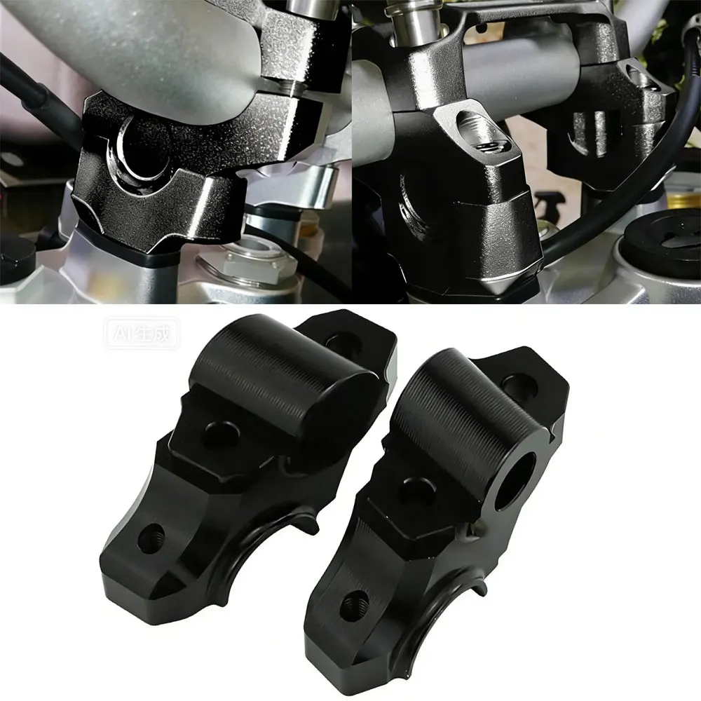 New Motorcycle Modify Backward Offset Handlebar Riser Aluminum Fit For YAMAHA MT-09 FZ-09 XSR900 MT-10/FZ-10 XJR1300 Niken