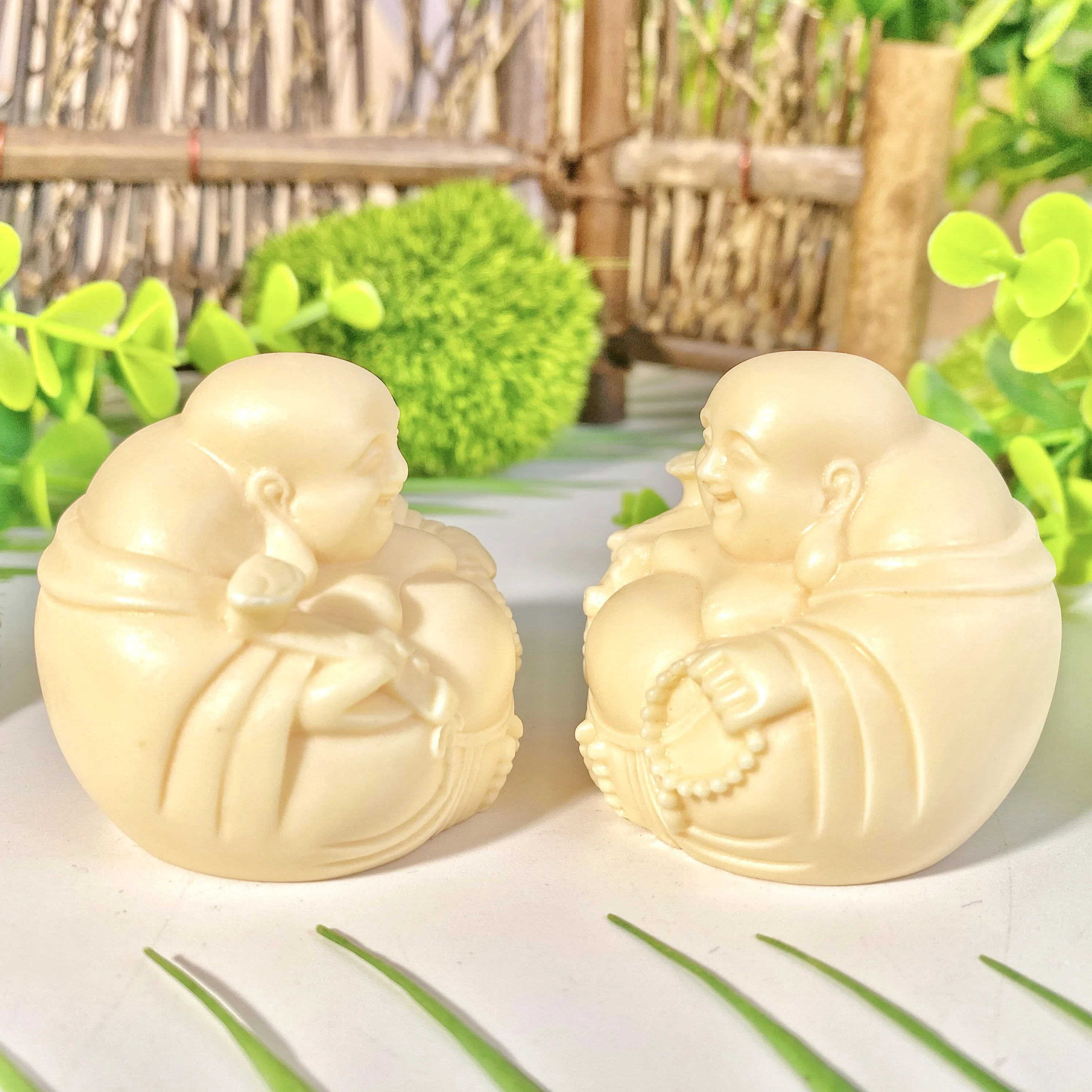 1PC High Quality Ivory Nut Buddha Carving Natural Crystal Carving,Tagua,Gemstone Jewelry,Glitter, Healing Crystal, Birthday Gift