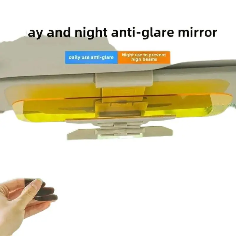 Foldable Car Sun Visor HD Anti Glare UV Protection Driving Mirror
