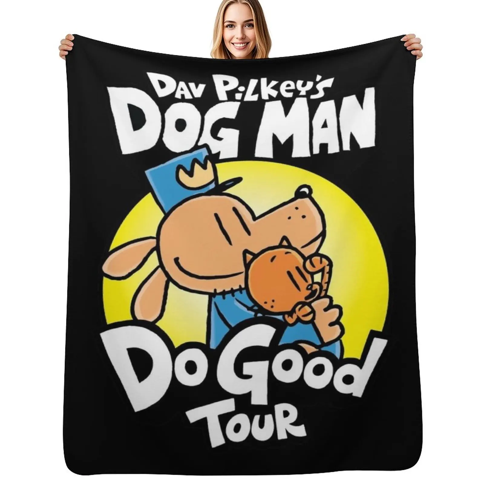 Dog Man Do Good Tour Throw Blanket warm winter warm for winter For Sofa Thin Thermals For Travel Kid'S sofa bed Blankets