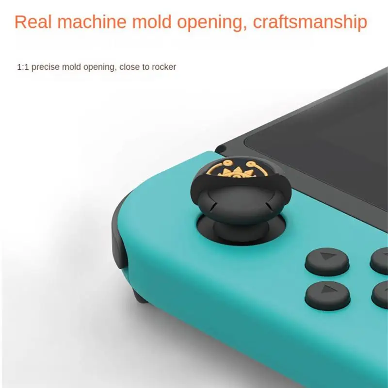 4 sztuki dla Nintendo Switch Joycon Cap Rocker Caps Cover NS Lite Etui ochronne Silikonowa nakładka na przycisk kciuka Akcesoria Switch Zelda