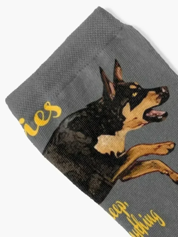 Kelpies, herding everything since 1870 Socks Running gym anti-slip with print Man Socks Women's
