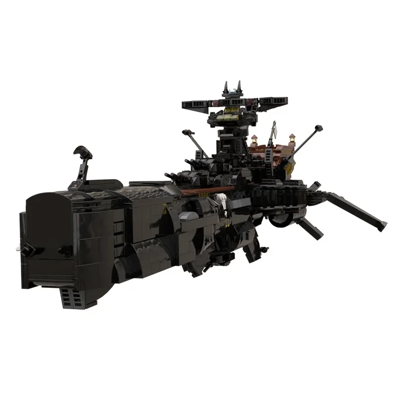 New Space Battleship Arcadia in The Comic Is Suitable Fit MOC-48193 Building Blocks Kits Set Kids DIY Toys for Birthday Gifts