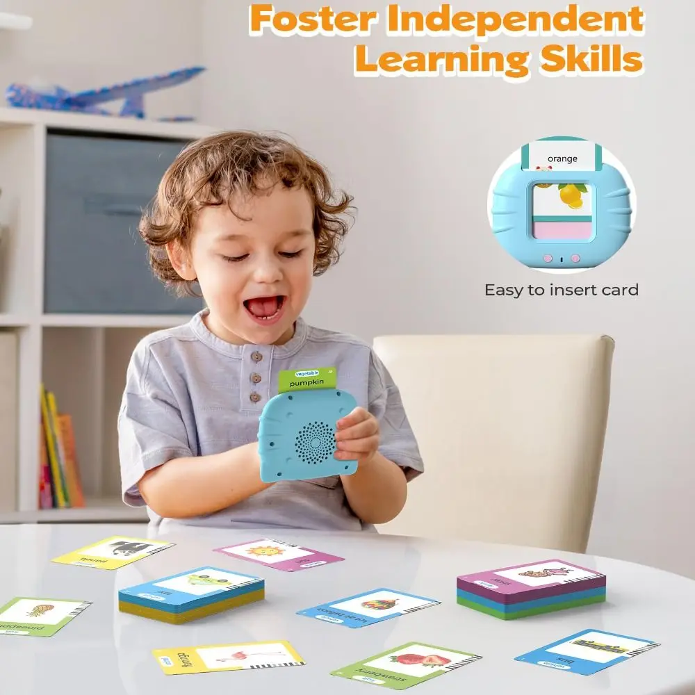 224 بطاقة لغز آلة بطاقة الإنجليزية المحمولة دائم التعليم المبكر آلة بطاقة الصوت بطاقة الإدراج