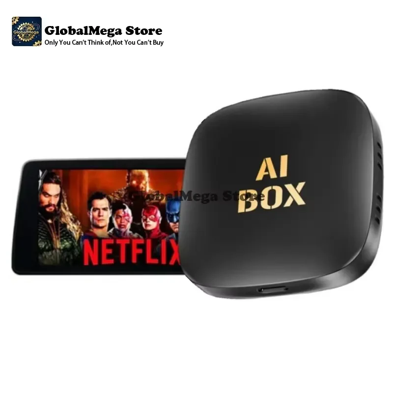 2026 Latest 3-in-1 Wireless CarPlay AI Box for Android Auto Netflix YouTube TikTok Streaming Adapter with Android 13.0 Video