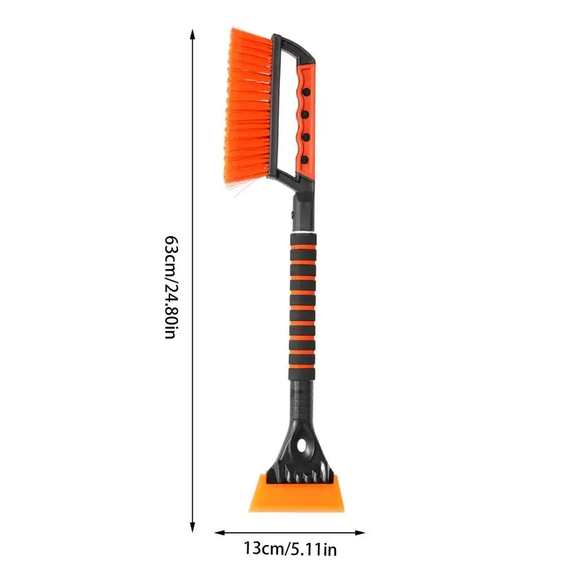 Автомобильный скребок для снега, щетка, съемная лопата для удаления снега 2в1, лобовое стекло автомобиля, инструменты для подметания снега, щетка для снега, скребок для льда