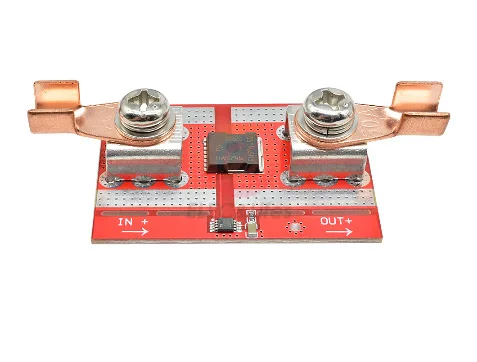 50A Ideal Diode Module Solar Anti-Reverse Charge Protection 9-70V Low Forward Voltage Drop