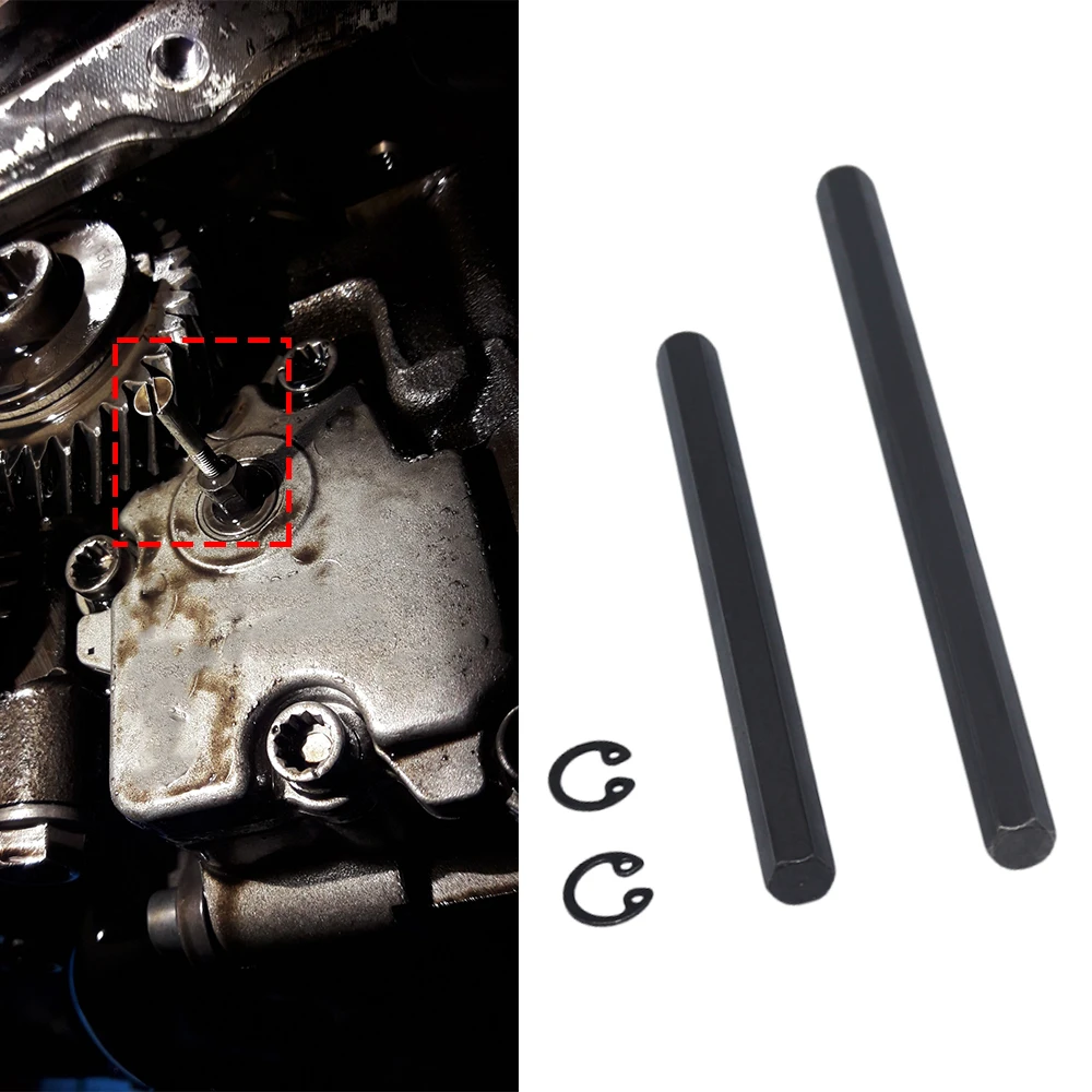 77/100mm for Skoda Superb 3T 2008-2013 Sedan/Estate Hexagon Drive Key 2.0TDI Oil Pump Securing Ring Circlip RepairKit Spare Part