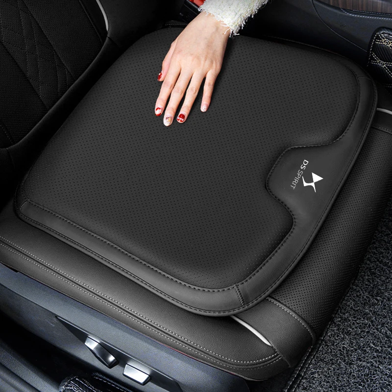 

Car Seat Cushion For DS SPIRIT DS3 DS4 DS5 DS6 DS7 Seat Leather Protective Pad Breathable & Non Slip Seat Cushion Cover