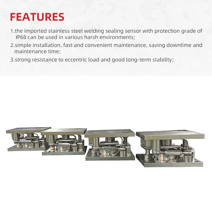 Factory Direct T008C load cell Weighing Module kit weigh scale module IP 68 stainless steel 15t max