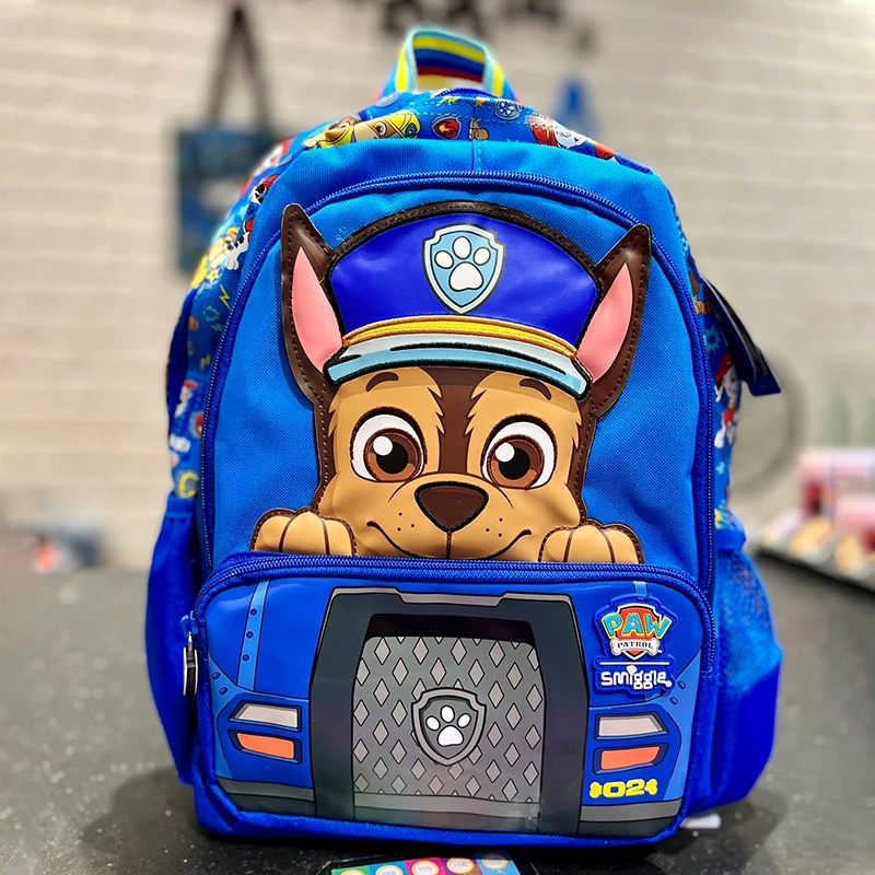 Australia Smiggle Cartoon PAW Patrol Series borsa da scuola per bambini portafoglio astuccio portamatite borsa da pranzo tazza d\'acqua zaino per