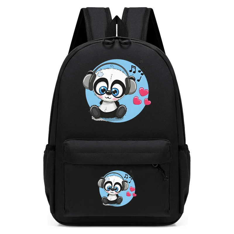 Panda Anime Kinder Schult aschen für Mädchen Jungen Kinder Rucksäcke Kindergarten Cartoon Tier Kinder Rucksack für 2-5 Jahre Taschen