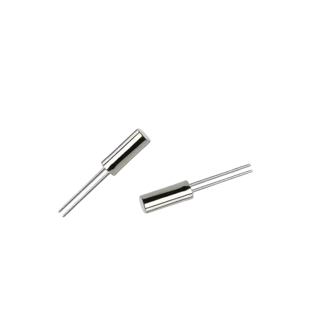 100PCS/Cylindrical In-line Crystal Oscillator 206 DT-26 32.768K 32.768KHZ 20PPM High Precision