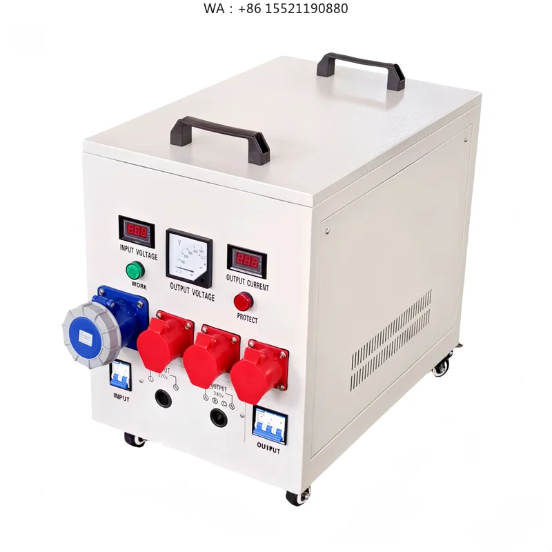 380v 440v With Neutral Wires Voltage Converter Transformer for Pump and Compressor Phase Converter 30kva 1 Phase 220v to 3 Phase