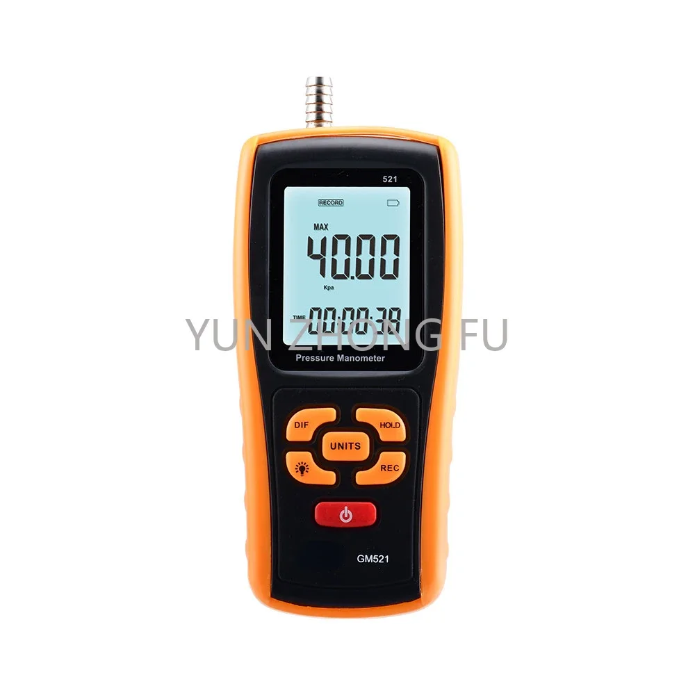 DECCA GM521 Convenient and accurate digital pressure gauge 0~35kPa