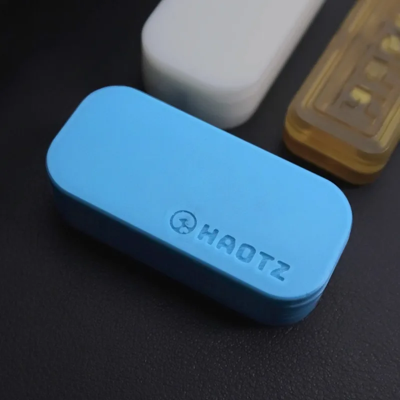 HAOTZ เมาส์เหนียว EDC 3D การพิมพ์ปลายนิ้วเครื่องกล Push Card Decompression เดสก์ท็อปของเล่นของขวัญ