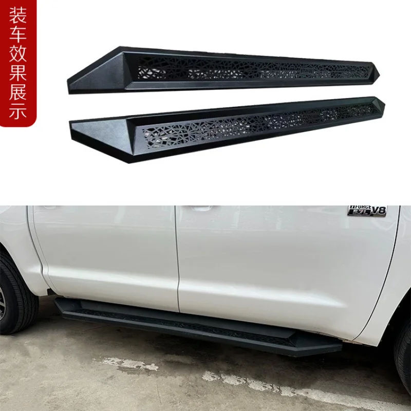 

Подходит для внедорожных подножек Toyota 2022, модификация ступеней автомобиля, защитные боковые планки Tundra